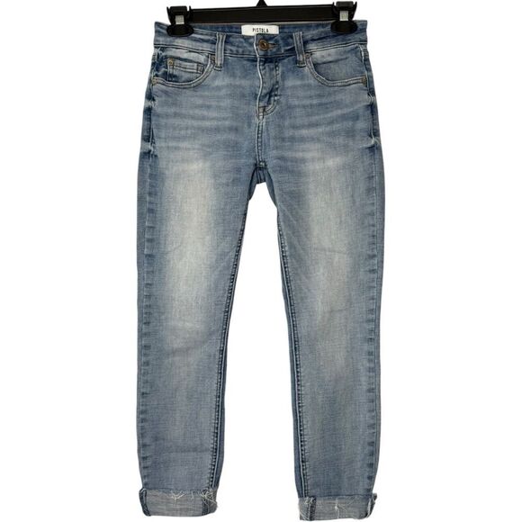 |EUC| PISTOLA Arielle Skinny Scissor Cut Hem Jeans - Picture 1 of 6